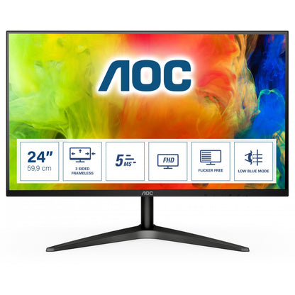 23,6“MON AOC 24B1H 16:9 5ms VGA HDMI Full HD Black 59,9cm (1920x1080)