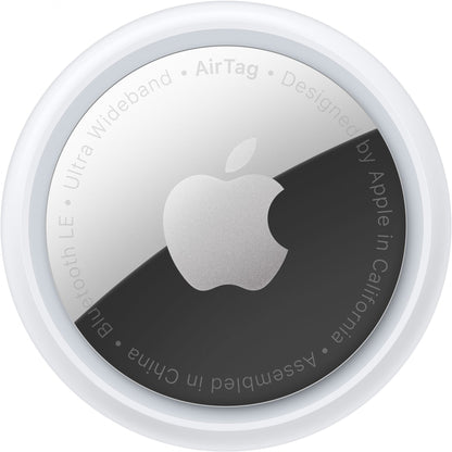 Apple AirTag, Item, Finder, Silber, Weiß, Staubresistent, IP67,