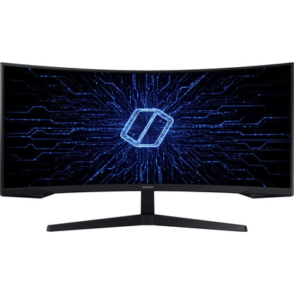 34“MON Samsung Odyssey C34G55TWWP Curved 21:9 1ms 144Hz HDMI DisplayPort VESA Ultra WQHD Black 86cm' (3440x1440)