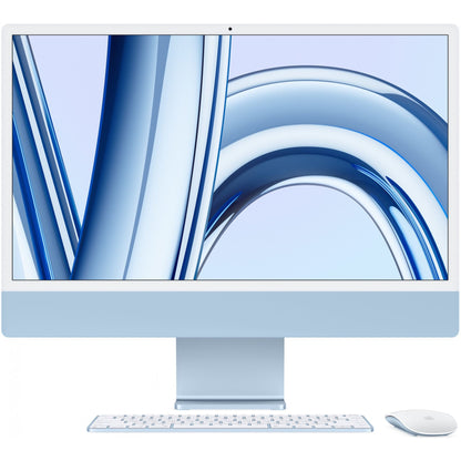 Apple iMac , 59,7 cm (23.5"), 4.5K Ultra HD, Apple M, 8 GB, 256 GB, macOS Sonoma Blau