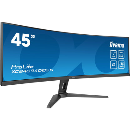 45“MON Iiyama Prolite XCB4594DQSN-B1 32:9 DQHD Curved 165Hz 0,8ms HDMI DP USB-C RJ45 LS Black
