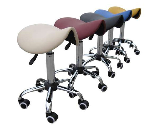 POS Ergonomischer Sattelhocker für Behandler ( Zahnarzt / Praxis / Studio )